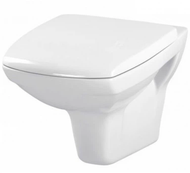 Унитаз подвесной CERSANIT CARINA 548/715 New CleanOn K701-033 с сиденьем Soft Close дюропласт