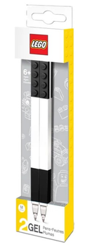 Набір гелевих ручок LEGO Classic 2 шт Чорний (ZES4895028515058)