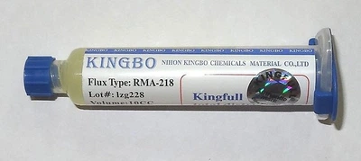 Гель-флюс KINGBO RMA218 RMA-218 10мл.