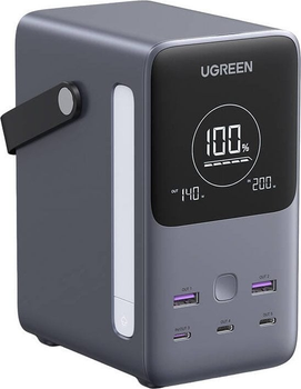 Powerbank Ugreen PB770 48000 mAh 300W Grey (6941876222865)