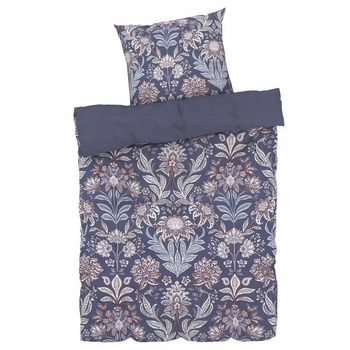 Комплект постельного белья Livarno Home Renforcé CVC Floral Blue 140×200 см BSR-140