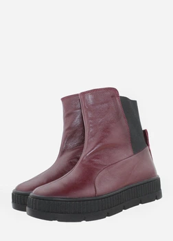 Черевики Daragani RDE28 37 23,5см Бордовий