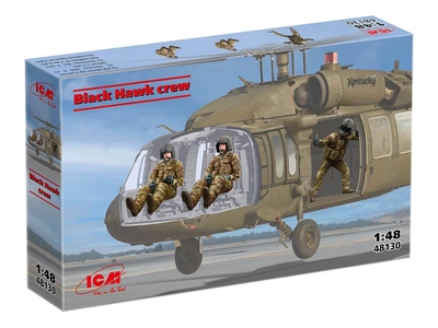Сборная модель ICM – Экипаж Black Hawk (48130)
