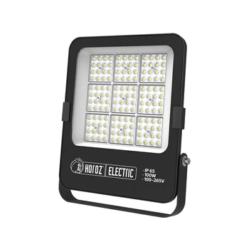 Прожектор светодиодный Horoz Electric 068-033-0100 Borneo-100 100W 6400K черный