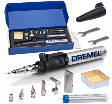 Газовый паяльник DREMEL VERSATIP комплект насадок