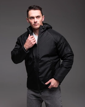 Зимняя куртка R.A. Winter Black Raglan S черная 2120-S