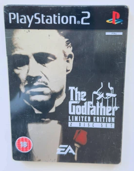 Диск для PlayStation 2 - The Godfather Limited Edition 2 Disc Set, английская версия, Б/У