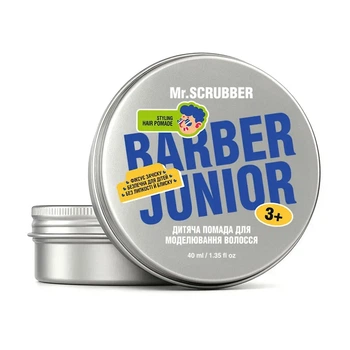 Детская помада для моделирования волос Barber Junior Mr.SCRUBBER 40мл