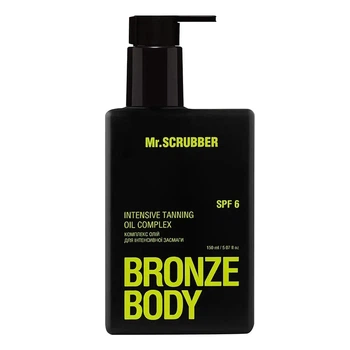 Комплекс масел для интенсивного загара SPF 6 Bronze Body Mr.SCRUBBER 150мл