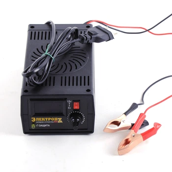 Зарядное устройство 7А - 6-12V - цифровая панель - тепловая защита - ток и напряжение одновременно. "Электрон"