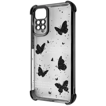 Чохол WAVE Winkie Xiaomi Redmi Note 11 Pro/Redmi Note 12 Pro 4G (black/butterfly)
