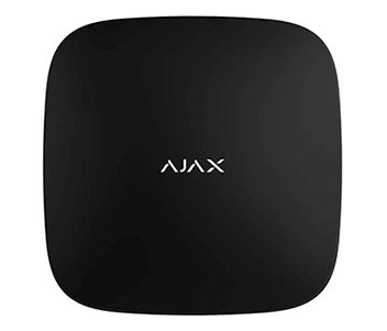 Беспроводная централь с поддержкой фотоверификации Ajax Hub 2 Plus Jeweller (Wi-Fi, Ethernet, 2 x SIM 2G/3G/LTE) Black