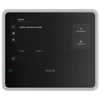 Пожарная централь Ajax EN54 Fire Hub White