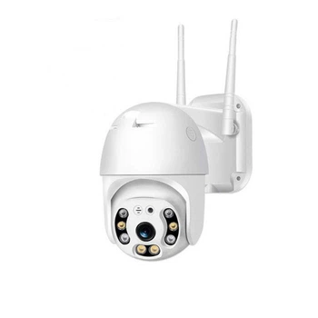 Вулична камера відеоспостереження IP зовнішня вологостійка поворотна SmartHD Outdoor WiFi PTZ FHD 1080p