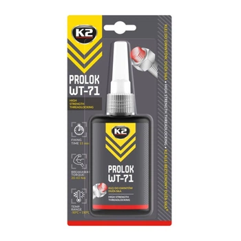Фіксатор різьби K2 PROLOK WT-71 HIGH (анаеробний) високої міцності 50g (3035505)