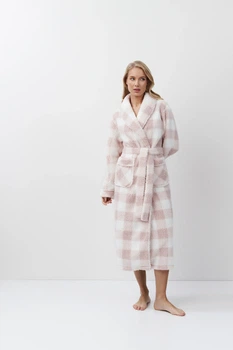 Халат жіночий Aruelle Laurenna bathrobe M ніжно рожевий