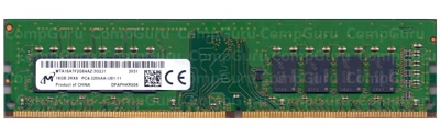 Оперативная память для ПК Micron DDR4 16GB 3200MHz UDIMM PC4-3200AA (MTA16ATF2G64AZ-3G2J1)