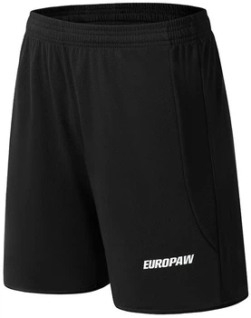 Шорты футбольные детские Europaw ACADEMY черные 3XS europaw867