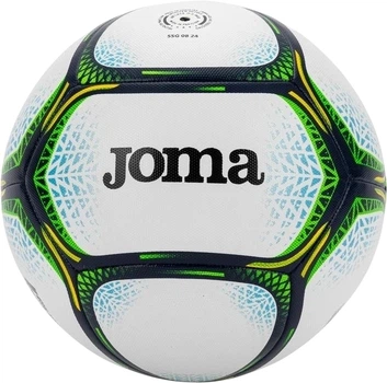 Футзальный мяч Joma GRAFITY III бело-черно-зелено-желтый Размер 62 см 401730.203