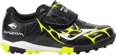 Сороконожки (шиповки) детские Joma SUPER COPA черно-желтые 31 SCJW2501TFV