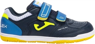 Футзалки (бампы) детские Joma TOP FLEX темно-сине-сине-желтые 28 TPJW2503INV