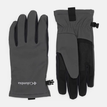 Рукавички чоловічі Columbia M Ascender Iii Softshell Glove 2094051CLB-028 M Темно-сірі (0990060031031_0195981483123)