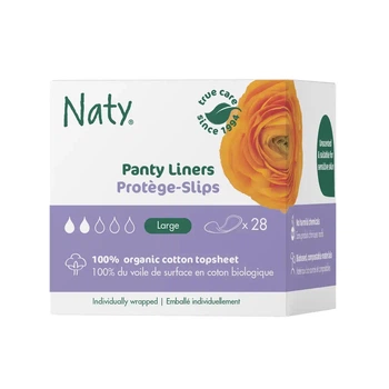 Прокладки жіночі гігієнічні щоденні Великі на 2 краплі ECO BY NATY 28 шт.