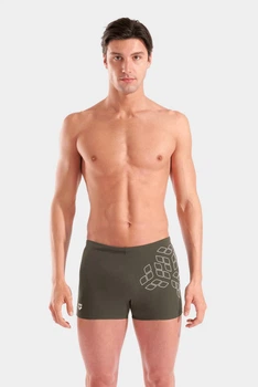 Плавки для плавання чоловічі Arena KIKKO GRAPHIC SWIM SHORT 010269-601 100 Хакі