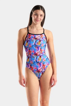 Купальник жіночий Arena MEMORIES SWIMSUIT LIGHTDROP BA 010177-950 34 Синій