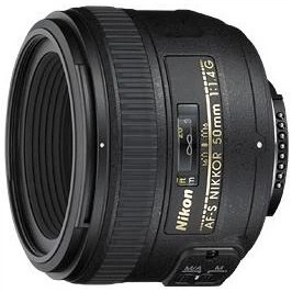 Стандартный объектив Nikon AF-S Nikkor 50mm f/1,4G