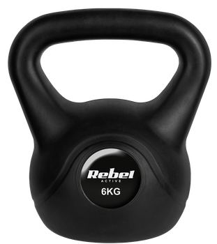 Kettlebell Rebel Active RBA-2313 bitumiczny 6 kg (5901890100878)
