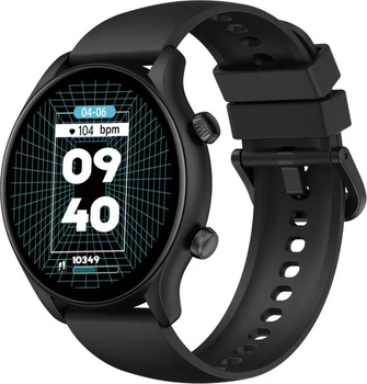 Смарт-годинник Zeblaze Btalk 3 Plus Jet Black (6946639813151)