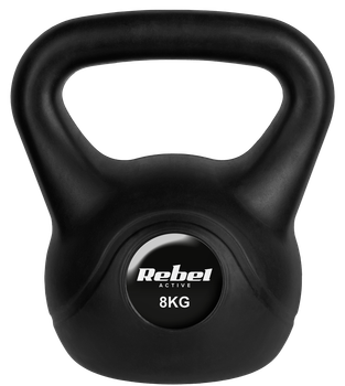 Kettlebell Rebel Active RBA-2314 bitumiczny 8 kg (5901890100892)
