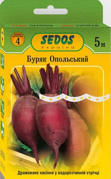 Семена на ленте Свекла Опольская, 5 м, Sedos