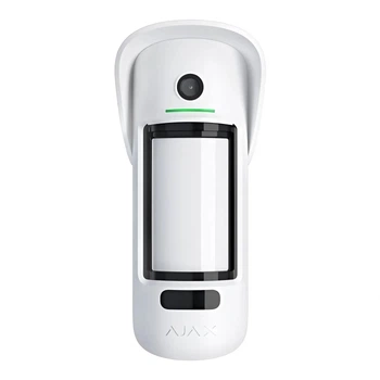 Бездротовий сповіщувач руху з камерою Ajax MotionCam Outdoor (PhOD) Jeweller захист IP55 Білий
