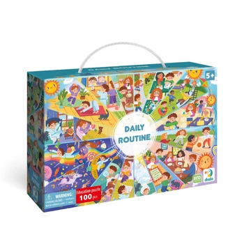 Дитячий виммельпазл DoDo Toys з екоматеріалів, 100 елементів для дітей від 5 років (562233)