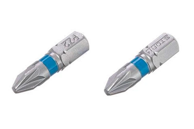 Біта Intertool PZ2 x 25 мм Storm (2 шт.) (VT-0221)