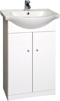 Тумба для ванної кімнати Deftrans Nice 50 з умивальником Біла (4772013151470)