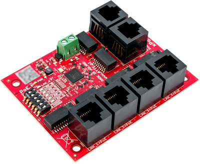 Moduł ATTE Switch do kamer IP xPoE-6-11-OF (xPoE-6-11-OF)