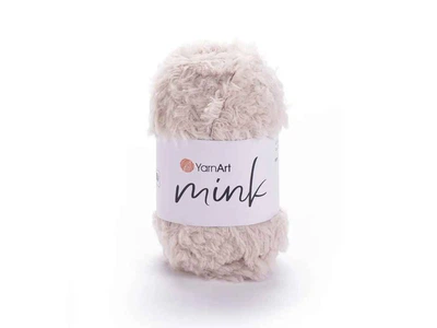 Пряжа YARNART Mink коричневий 100% поліамід 75м 50г арт.331 10шт/уп