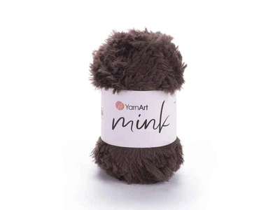 Пряжа YARNART Mink коричневий 100% поліамід 75м 50г арт.333 10шт/уп