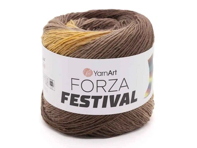 Пряжа YARNART Forza Festival 75% вовна 25% поліамід 420м 100г 5шт/уп арт.2901