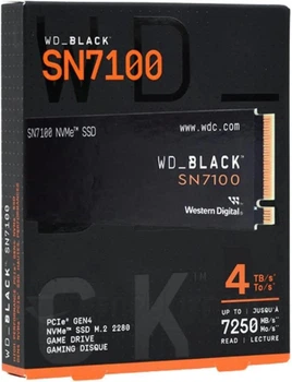SSD диск Western Digital Black SN7100 4TB M.2 2280 NVMe PCIe 4.0