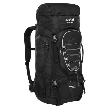 Рюкзак туристический бескаркасный объем 39л + 10л Deuter 517-D размер 59х30х22см Black