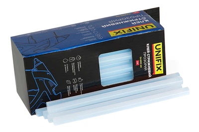 Стержень клеевой Unifix 11 x 200мм прозрачный (1кг) (951458)