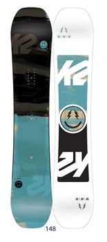 Сноуборд K2 WWW 148 Black/light blue/white (11A0017)