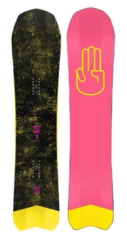 Сноуборд Bataleon PARTY WAVE 151 Black/pink/yellow (BA.21.10.PW) O
