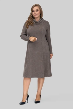 Жіноча трикотажна сукня Венді All Posa 52 Моко (ap3977#22681)
