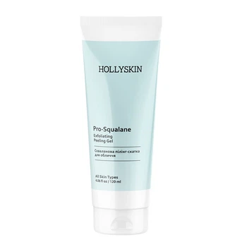 Скатка-пилинг HollySkin для лица Pro-SQUALANE Exfoliating Peeling Gel 120 мл