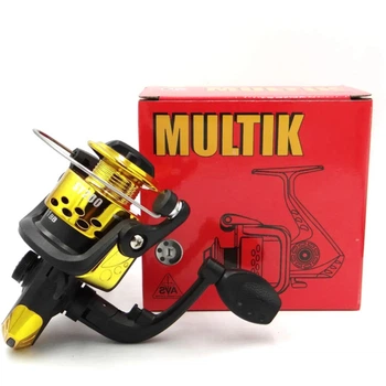 Рыболовная безинерционная катушка GLADIATOR MULTIK SY 200 пластик Black-Yellow (GL2399)